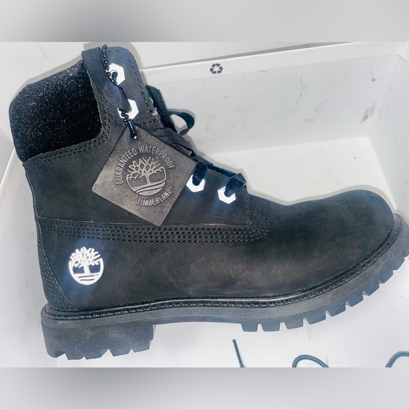 Black Velvet Timberlands - Picture 4 of 5